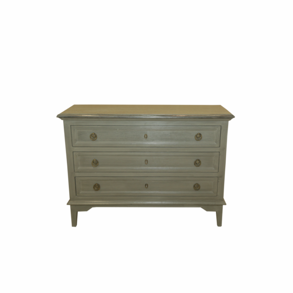 The Lyon Traditional Grey Commode