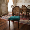 Cane-Back Accent Chair