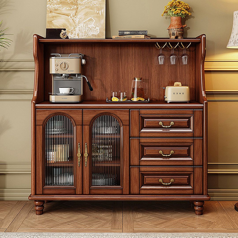 Classic Wooden Bar Cabinet