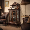 Grand Victorian Display Cabinet