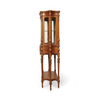 Louis XVI–Style Tall Vitrine on Stand