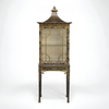 Chinoiserie Pagoda Vitrine Cabinet