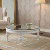 Round Glass Top Coffee Center Table