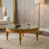 Round Glass Top Coffee Center Table