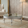 Round Glass Top Coffee Center Table