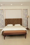 Regal Tufted Upholstered Bed