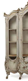 Rococo Elegance Display Cabinet