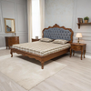 Verona Carved Upholstered Bed