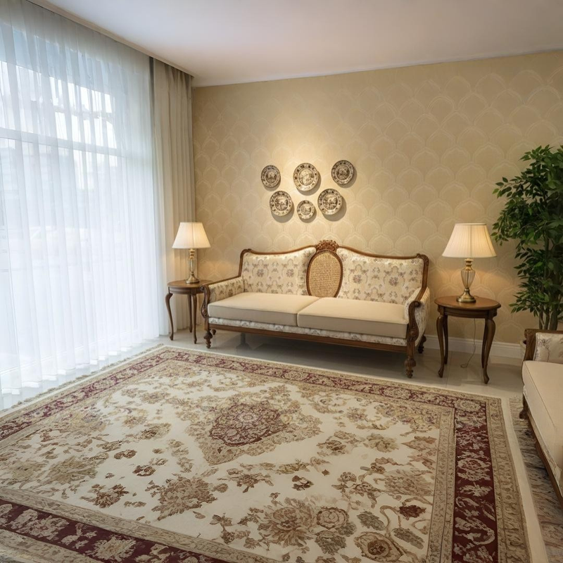 Cane Back Sofa