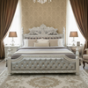 Royal Carved King Bed