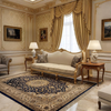 Upholstered Wooden Sofa
