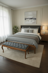 Ornate Tufted Ottoman
