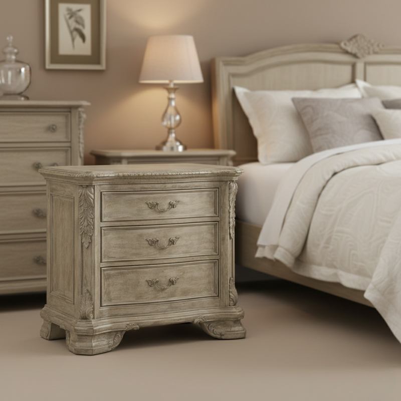 Château Bedside Table