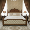 Royal Carved King Bed