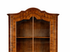 Victorian Curved Glass Display Cabinet