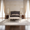 Classic Upholstered Wooden Bed