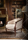 1 Seater Tufted Wooden Sofa
