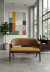 Arcadia Barrel Bench Settee