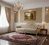 Classic Tufted Victorian Sofa 3 Seater