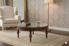Round Glass Top Coffee Center Table