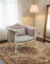 Floral Upholstered Accent Chair