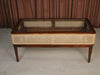 Cane Glass Center Table