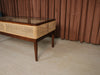 Cane Glass Center Table