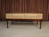 Cane Glass Center Table