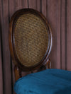 Cane-Back Accent Chair