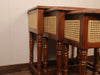 Cane Nesting Table Set