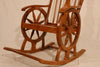 Handcrafted Wooden Rocking Chair