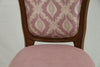 Blush Crest Dining Chair