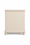 White Wooden Bedside Drawer