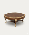 Tufted Wooden Center Table
