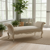 Lumière Upholstered Chaise Bench