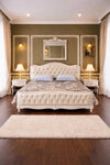 Emerald Tufted Panel Bed