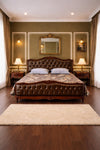 Emerald Tufted Panel Bed