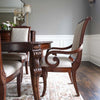 Regal Scroll Arm Dining Chair