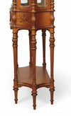 Louis XVI–Style Tall Vitrine on Stand